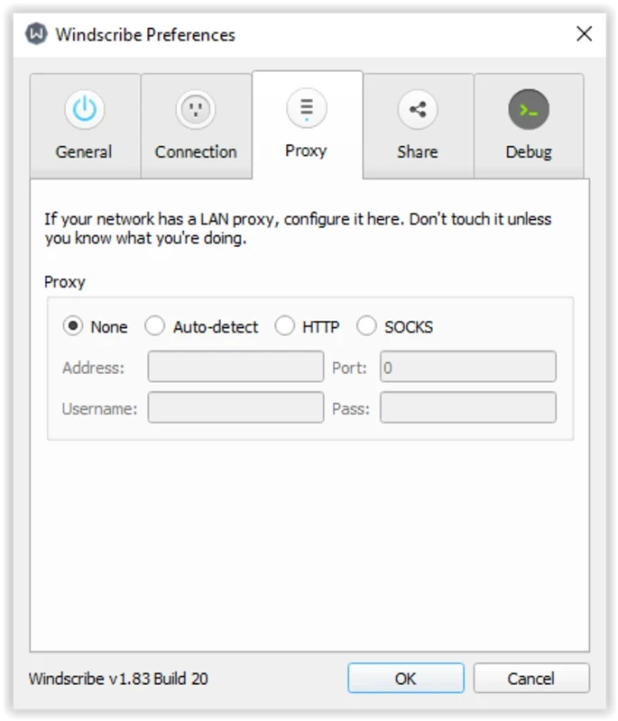 Windscribe VPN — στιγμιότυπο οθόνης 1